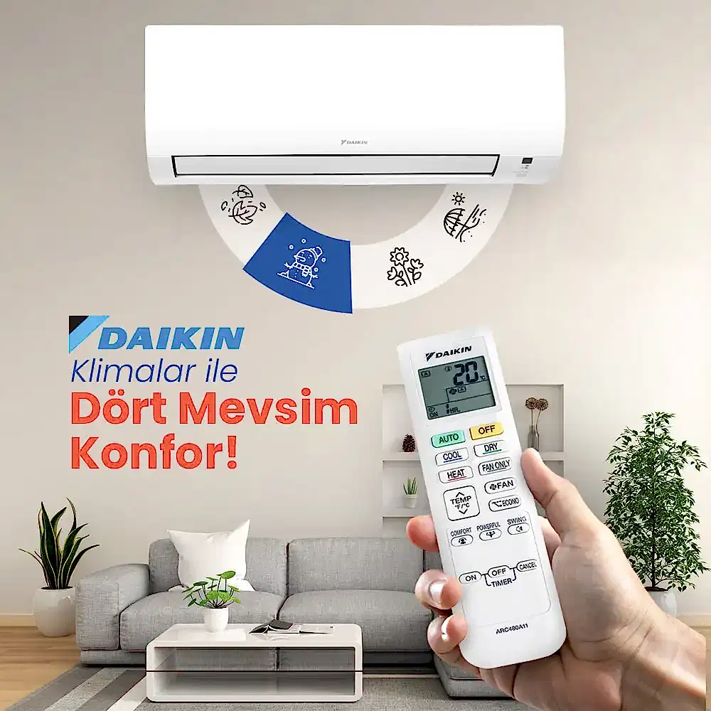 Daikin Klimalar ile Dört Mevsim Konfor | Metropol Grup