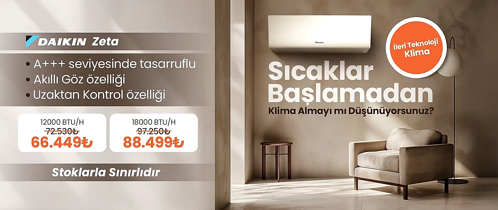 Sıcaklar Başlamadan Klima Almayı MI düşünüyosunuz? | Metropol Grup